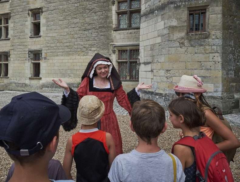 lVisite avec Anne de Bretagne-Château de Langeais
